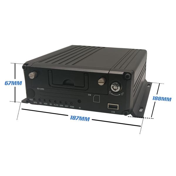 Buy cheap 1080P 4ch 8ch Mobile Car Black Box Video Recorder For Truck Bus 4G WIFI GPS Supported from wholesalers