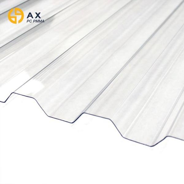 Buy cheap Awning 4.5mm Transparent Corrugated Sheet from wholesalers