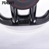 Buy cheap Black Leather Mercedes Benz Steering Wheel Carbon Fiber Car Accessories from wholesalers