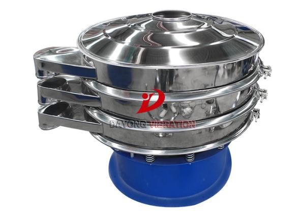 Buy cheap Contacting Parts Stainless Steel Vibrating Screen Machine For Fine Powder from wholesalers