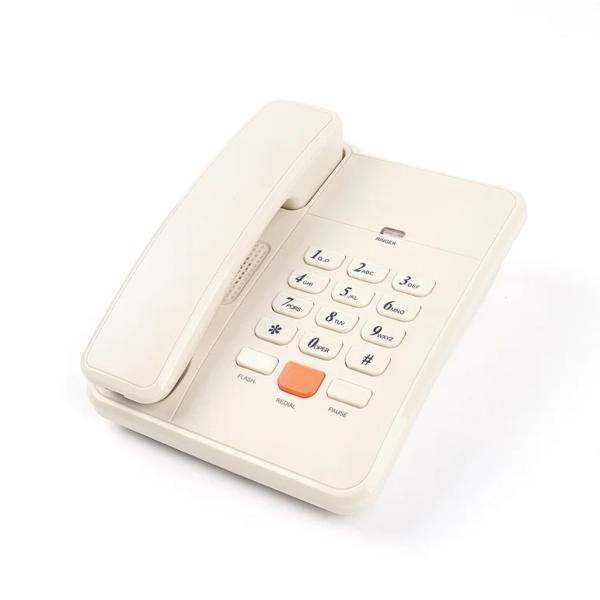 Buy cheap ABS Plastic Corded Landline Phone Automatic CCC Basic Home Phone from wholesalers