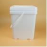 Buy cheap PP Material Square Plastic Bin With Lid 1.2 Kg Weight from wholesalers