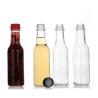 Buy cheap Woozy Square Glass Juice Bottles Empty Glass Ketchup Bottle 10Oz from wholesalers