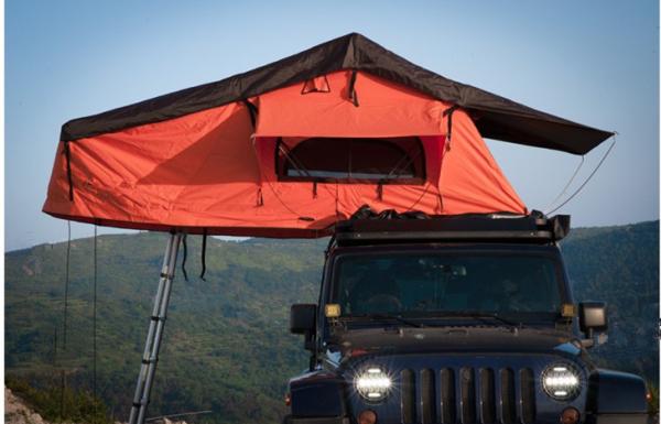 Buy cheap Overland Outside Camping 4x4 Roof Top Tent With Aluminum Telescopic Ladder from wholesalers