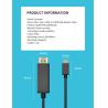 Buy cheap factory hotsale 4K 60HZ USB Type-C to HDMI 4k Cable Adapter HDTV 1080P from wholesalers