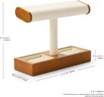 Solid Wood Watch Display Stand T-bar Watch Stand Jewelry Holder Stand Watch