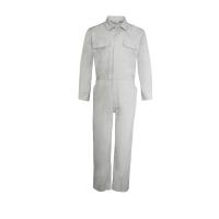 Buy cheap 280GSM Twill 3/1 Flame Retardant Coverall Multi Pockets Light Gray product