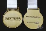 Bespke Netherlands Logo Awards And Medals Both Side Antique Gold Plating