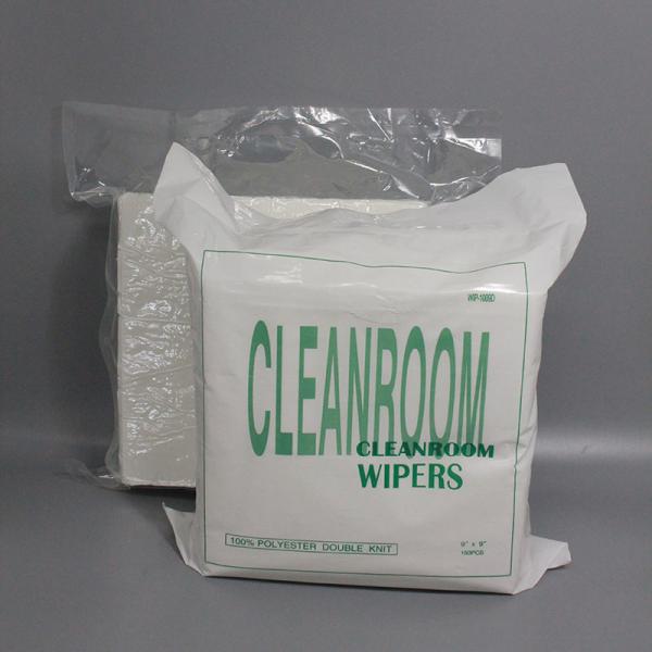 Buy cheap Oil Absorbing Cleanroom Polyester Wipes 9 Inch Dust Free Disposable Microfiber from wholesalers