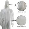 Buy cheap CE Type 5 6 En1149 Waterproof Anti Static Mircoporous Coveralls For Chemical Industry from wholesalers
