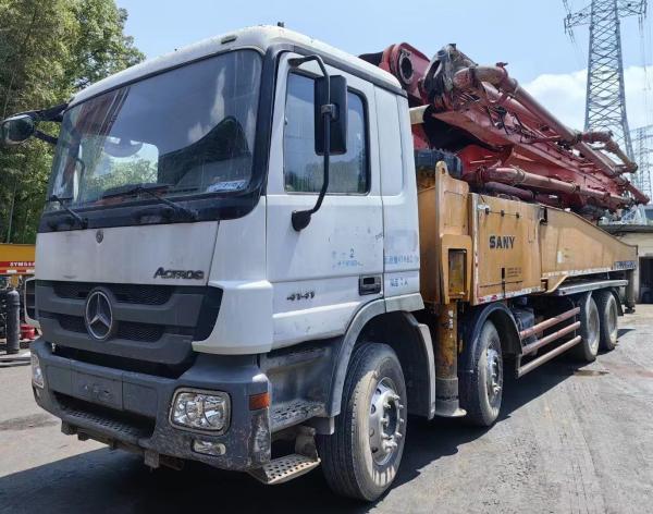 Cylinder Type 2013 Used Concrete Pump Truck 52m Concrete Mixer Machine Concrete