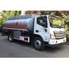 Buy cheap Aluminium Diesel Fuel Gasoline Tankers Trucks 4x2 With 3300mm Wheelbase from wholesalers