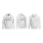 Regular Sleeve Adults Graphic Print Hoodie Moisture Wicking Quick Dry