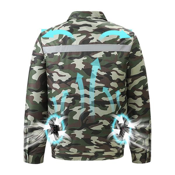 Buy cheap Summer Air Conditioned Clothing Camouflage Ac Jackets Unisex from wholesalers
