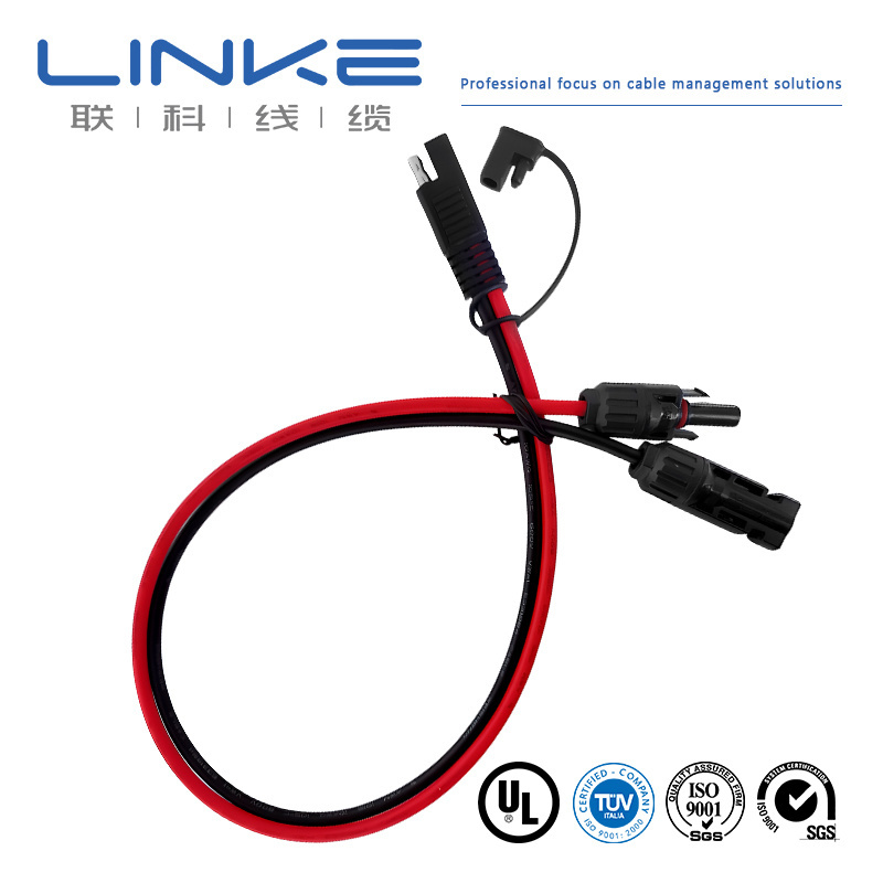 Factory Direct Sale Solar Power Energy Storage Photovoltaic Panel Connector Cable