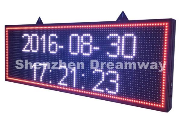 Buy cheap SMD3535 P 10 Outdoor LED Moving Message Display / 6,000 nits LED Moving Display Sign from wholesalers