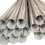 SS201/301/304/316 Welded Steel Pipe Bright Surface 8K Stainless Steel Tube for