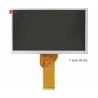 Buy cheap RGB 7" Wide Temperature LCD 50 Pins 800x480 Display 250 Nits Brightness from wholesalers
