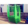 Buy cheap Green Steel Stacking Racks , Warehouse Plate Stacking Storage Racks For Tobacco from wholesalers
