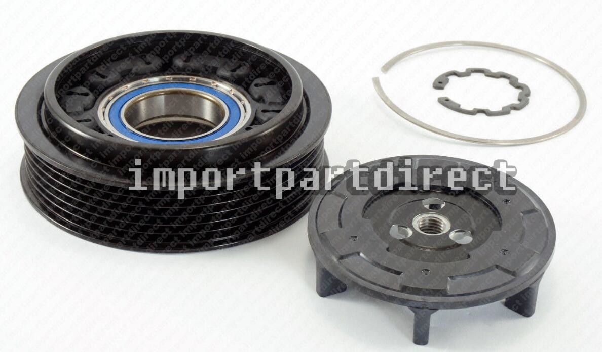 NEW A/C Compressor CLUTCH KIT for Mercedes Models 7SEU17C with 6 GROOVE PULLEY