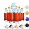 Buy cheap 500ml/750ml/1500ml Clear Borosilicate Whiskey Liquor Bottle Vodka Square Type Glass Bottle from wholesalers