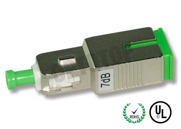 Buy cheap High Return Loss Optical Fiber Attenuator , Fiber Optic Splicing Low PDL from wholesalers
