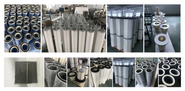 Buy cheap Cylindrical Cellulose Air Filter Cartridge 99.9% Efficiency from wholesalers