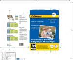 135 Gsm High Glossy Inkjet Photo Paper Waterproof Printing Surface Anbd Instant