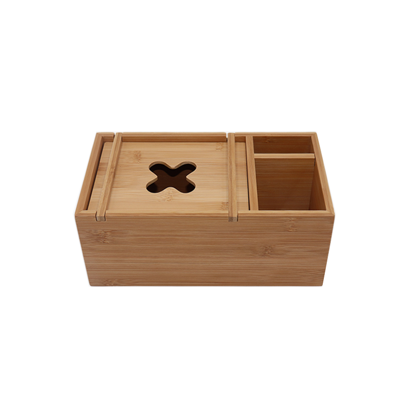 Special Design Tissue Box Organizer Bamboo Storage Box Used for Tissue Keeper