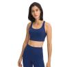 Buy cheap Camo Sexy Cross Back Women Yoga Bra Shockproof Fitness Sports Bra High Elastic from wholesalers