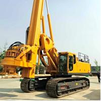 Buy cheap 44m Xr120d Hydraulic Conventional Piling Rig Luffing Support product