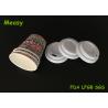 Buy cheap Small 4oz Disposable Paper Cup Lids / Coffee Cup Cover Free Sample Eco Friendly from wholesalers