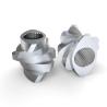 Buy cheap Heat Treated TDK Screw Element DIN Twin Screw Extruded Parts For Chemical Industry from wholesalers