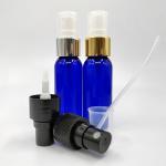 Clear Round Smooth PET Plastic Spray Bottle