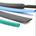 3.0mm Single Wall Heat Shrink Tubing Halogen Free , Light Blue Thin Wall Heat