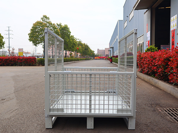 Collapsible Stackable Stillage Cage With Powder Coating And Galvanized Corrosion Resistance