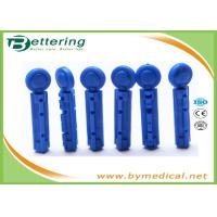 Buy cheap Surgical Sterile Blue Colour Plastic Twist Top Disposable Blood Lancet Blood product