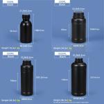 Leakproof HDPE Plastic Chemical Bottle With Explosion-proof Cover Durable And
