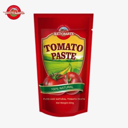 Buy cheap The 200g Stand-Up Sachet Of Tomato Paste Complies With ISO HACCP And BRC Standards, Ensuring Factory Pricing Compliance from wholesalers