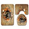 Buy cheap Pets Universal Toilet Lid Cover Bathroom Mat 3 Piece Set Non Slip from wholesalers