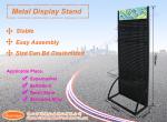 Showroom Product Tool Shelf Rack Exhibitor Metal Stand Display