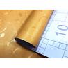 Buy cheap Golden Yellow , Self Adhesive Textured Wallpaper , 122cm/ 60cm x /50m/100m from wholesalers