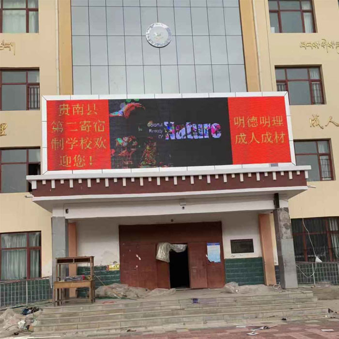 P6 P8 Big LED Advertising Display Board Waterproof Ultra Narrow Full Color Led Screen