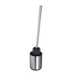 Bathroom Round TPR Toilet Bowl Cleaning Brush With Holder Free Standing