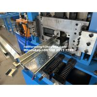 Buy cheap Chain Drive CZ Purlin Roll Forming Machine 14-18 Stations Adjustable Cutting product
