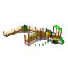 Buy cheap Customized Plastic Slide Outdoor Recreation Playground Equipment Preschool from wholesalers