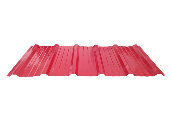 Trapezoidal PPGL Wall And Roofing Sheet Roll Forming Machine Cold Roll Forming Process