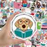 Buy cheap Waterproof Adhesive Sticker Label For Animal Pack Decorative Cartoon Printing from wholesalers