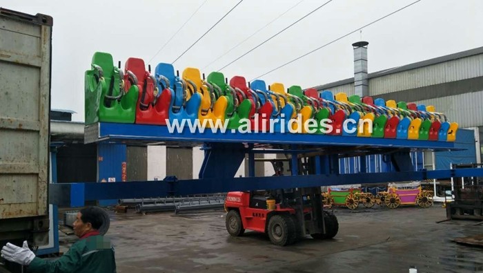 thrilling top dancer ride Amusement park equipment Crazy waves Miami rides for sale