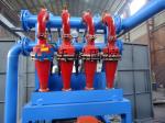 API Drilling Mud Cleaner Desilter Hydrocyclone For Oil / Gas Drilling 180m³/h